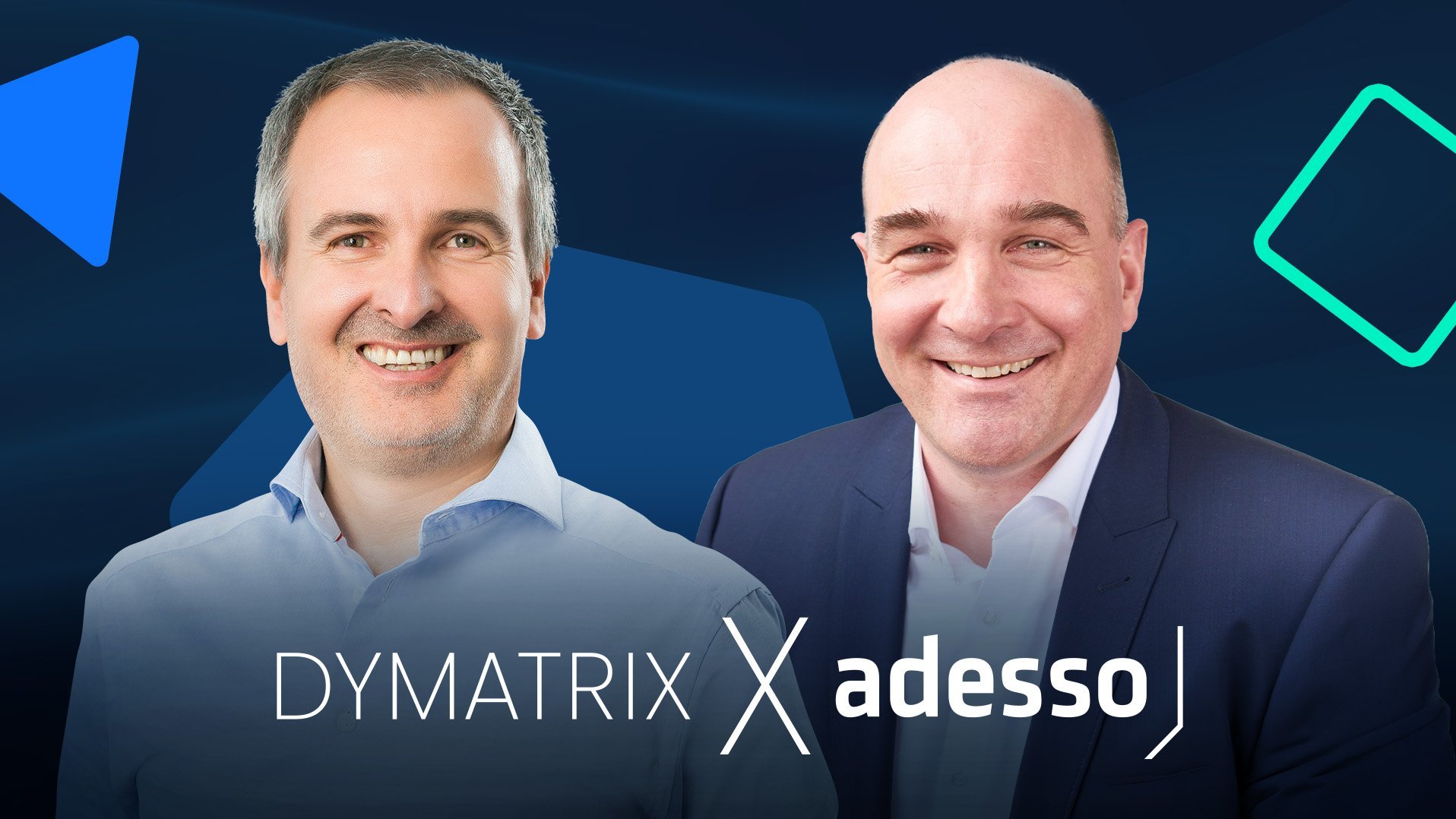 Portraits von Thomas Dold von DYMATRIX und Guido Ahle von adesso